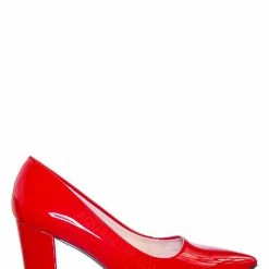 Forever Link New Songful2 Comfortable Block Heel Dress Pump - Womens Office Shoes