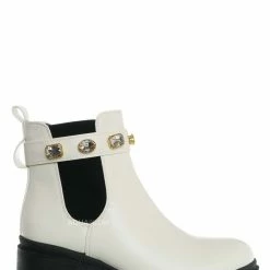 Forever Link Pacific08 Rhinestone Jewel Chelsea Bootie - Women Ankle Boots New