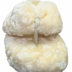 Bamboo New Warmness05 Fluffy Faux Rabbit Fur Sandal - Flatform Thong Flip Flop Slipper