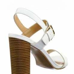 Wild Diva Morris318 Double Strap Chunky Block Heel Sandal - Womens Open Toe Buckled Shoe New