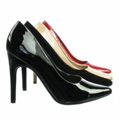 CityClassified New EuclidW Wide Foam Padded Pointed Toe High Heel Dress Pump