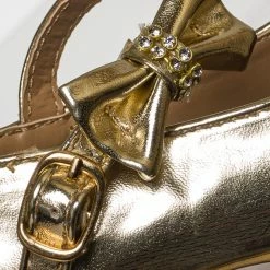 Forever Link New Dana62K Children Girl Rhinestone Round Toe Mary-Jane Dress Pump W Platform