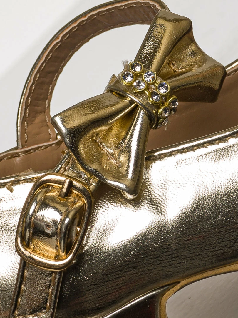 Forever Link New Dana62K Children Girl Rhinestone Round Toe Mary-Jane Dress Pump W Platform