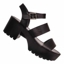 Soda Account Gladiator Lug Sole Clog Sandal, Women Open Toe Shoe New