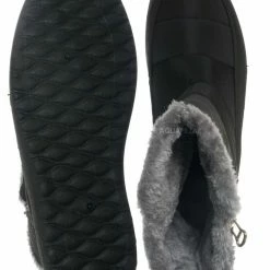 Forever Link Pair86 Foldable Faux Fur Lined Nylon Boots - Women Snow Shoes New