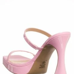 Delicious Radical Hourglass High Heel Slipper, Women Dress Sandal New