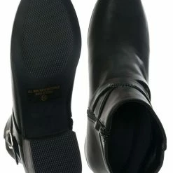 Top Moda Plano29 Belted Strap Ankle Bootie - Womens Western Boots