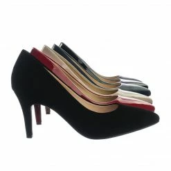 CityClassified New Coen Comfortable Foam Pad Insole Pump - Womens Pointed Toe Low Heel Dress Shoes