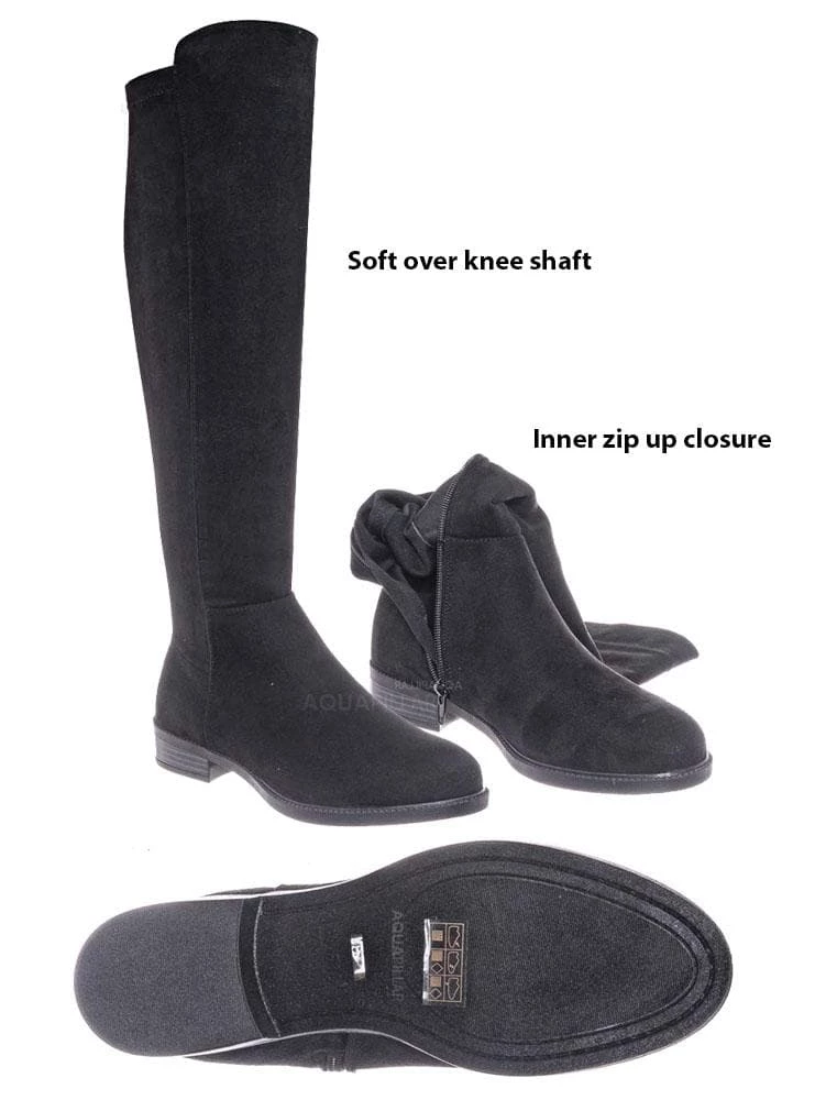 Bamboo Sector08 Duo Fabric Knee High Riding Boots New