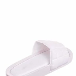 Forever Link New Comex16 Boho Quilted Padded Sandal - Women Slide Molded Footbed Slipper Sandal