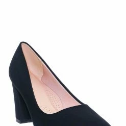 Forever Link New Songful2 Comfortable Block Heel Dress Pump - Womens Office Shoes
