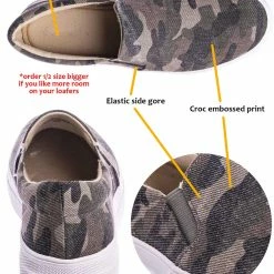 Soda Hike Comfort Foam Padded Platform Sneaker - Slip-on Slide In Athleisure Loafers New