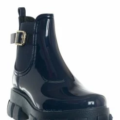 Forever Link Foothill2 Chelsea Rain Bootie - Men Women Belted Strap Water Shoes New