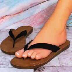 Soda Ella Foam Padded Thong Sandal - Men Women Flip Flop