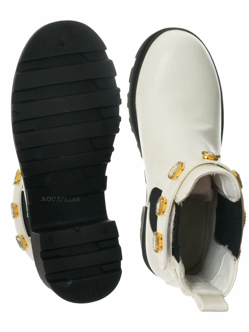 Forever Link Pacific08K Children's Rhinestone Jewel Chelsea Boots - Girl Ankle Bootie