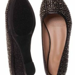 Forever Link Fisher3K Girls Kids Rhinestone Embellished Low Wedge Pump New