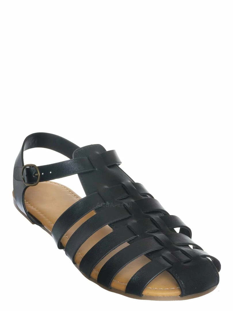 Bamboo Martina01 Woven Huarache Desert Fisherman Sandal, Fiesta Artisan Shoes