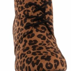 Soda RexIIS Girls Lace Up Wedge Bootie - Kids Shoes