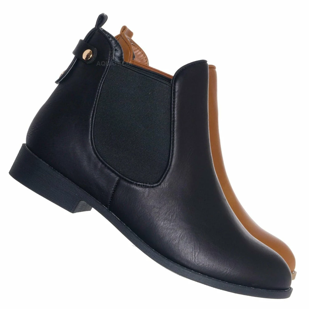 Aquapillar La6 Chelsea Ankle Boots, Men Women Classic Elastic Loafer Slip In Bootie