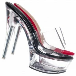 Liliana Mafia4 Clear Perspex High Heel Platform - Women Dance Shoes