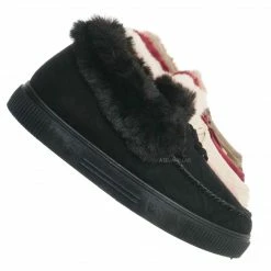 Bamboo Cozette20 Furry Mocassin Bootie Slipper - Women Fluffy Platform Shoes New