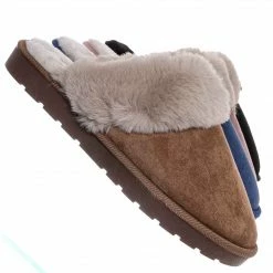 Bamboo Snuggle01 Winter Cozy House Slipper - Vegan Friendly Faux Fur Slip On Mule New