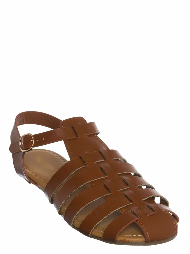 Bamboo Martina01 Woven Huarache Desert Fisherman Sandal, Fiesta Artisan Shoes