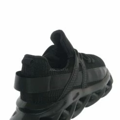 La Shailah Brave12 Chunky Elastic Mesh Sneaker - Unisex Sculpted Outsole Shoes