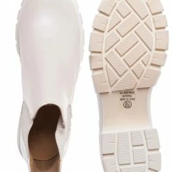 Soda Pioneer Lug Sole Elastic Chelsea Ankle Bootie