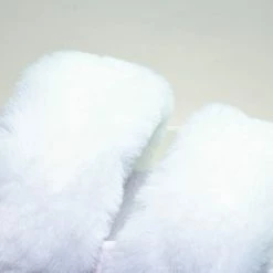 Bamboo Liv04 Faux Fur Footbed Slides - Cozy Double Strap Furry Contour Slide In Sandals