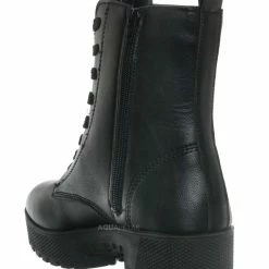 Bamboo New Powerful51 Utilitarian Combat Bootie - Women & Men Threaded Sole Shoes