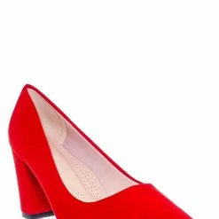 Forever Link New Songful2 Comfortable Block Heel Dress Pump - Womens Office Shoes