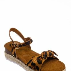 Forever Link New Sensational32K Girls Espadrille Flatform Sandal - Children Thread White Platform