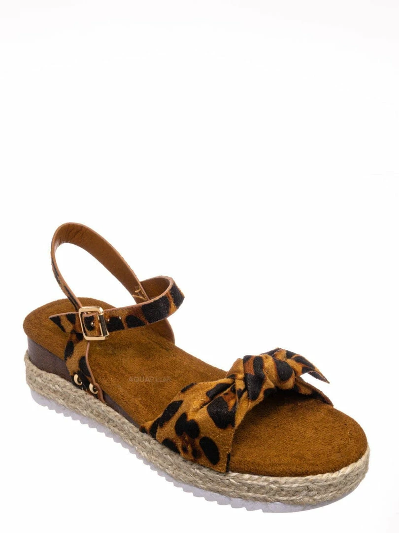 Forever Link New Sensational32K Girls Espadrille Flatform Sandal - Children Thread White Platform