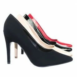 CityClassified New EuclidW Wide Foam Padded Pointed Toe High Heel Dress Pump