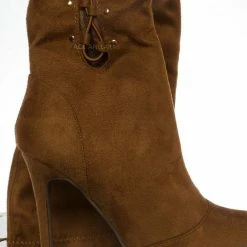 Forever Link New Ariana38 Corset Lace Up Thigh High Boots - Women High Heel Shoes