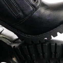 Soda Malia Military Lace Up Combat Ankle Boot On Chunky Block Heel Lug Sole Bootie New