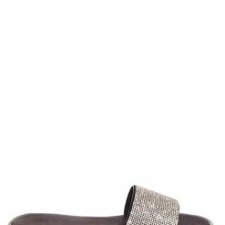 Bonnibel Amita3 Rhinestone Slip On Flat Sandal, Women Slipper New