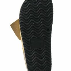 Forever Link Berk24 Molded Footbed Slipper Sandal - Women Comfort Contour Cork Slip On Shoes