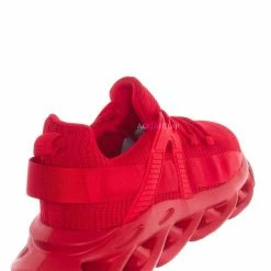 La Shailah Brave12 Chunky Elastic Mesh Sneaker - Unisex Sculpted Outsole Shoes