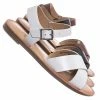 Soda Tire2 Children Girl Open Toe Flat Sandal W Ankle Strap