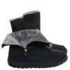 Forever Link Pair86 Foldable Faux Fur Lined Nylon Boots - Women Snow Shoes New