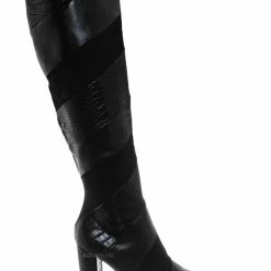 Bamboo New Bellflower25 Faux Fur Lined Knee High Dress Boots