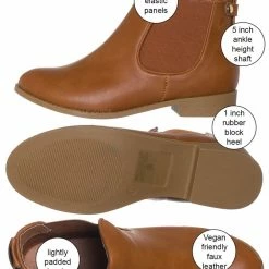 Aquapillar La6 Chelsea Ankle Boots, Men Women Classic Elastic Loafer Slip In Bootie