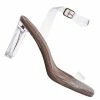 Top Moda Selma36 Clear Perspex Block Heel Sandal, Women's Vinyl Shoes New
