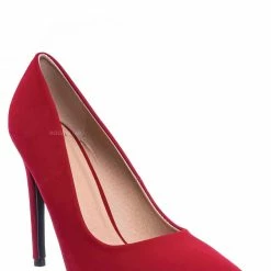 Delicious New Cindy Classic Pointed Toe Dress Pump - Womens High Heel Stiletto Formal Shoes