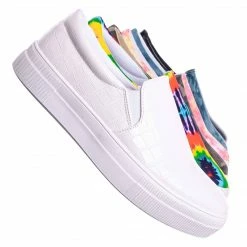 Soda Hike Comfort Foam Padded Platform Sneaker - Slip-on Slide In Athleisure Loafers New