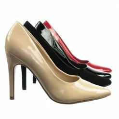 CityClassified New EuclidW Wide Foam Padded Pointed Toe High Heel Dress Pump