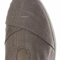 Soda New Obji Soft Flexible Slip On Sneaker - Unisex Round Toe Linen Canvas Shoe