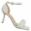 Forever Link Square66 Braided High Heel Stiletto Sandal - Women Ankle Strap Shoes